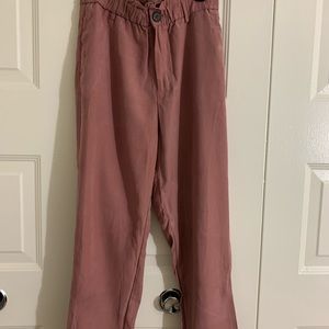Zara pink pants
